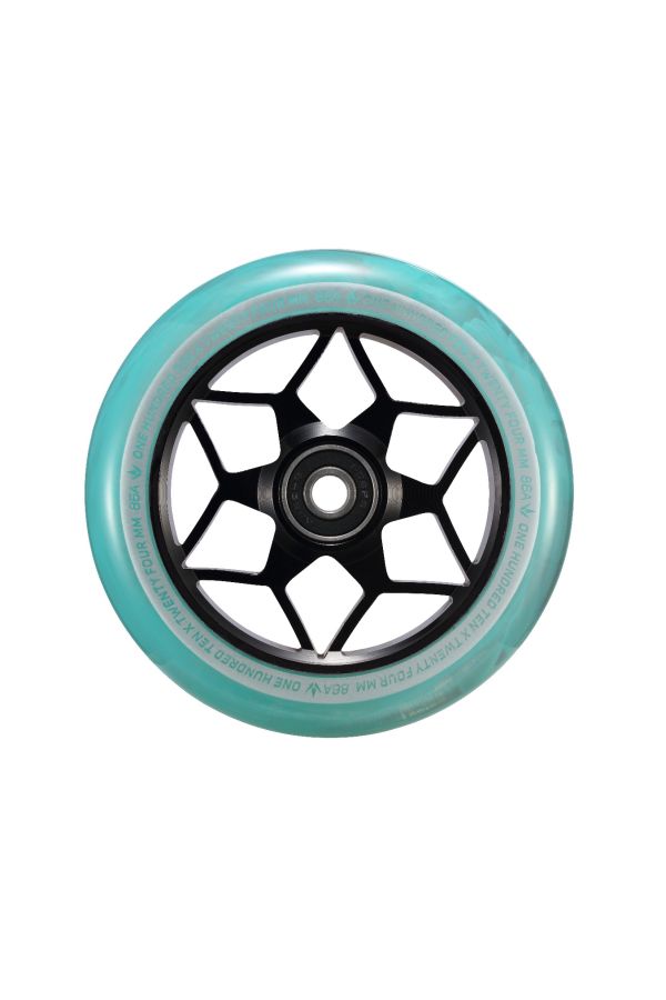 Diamond Scooter Wheel - 110mm x 24mm - Smoke Teal