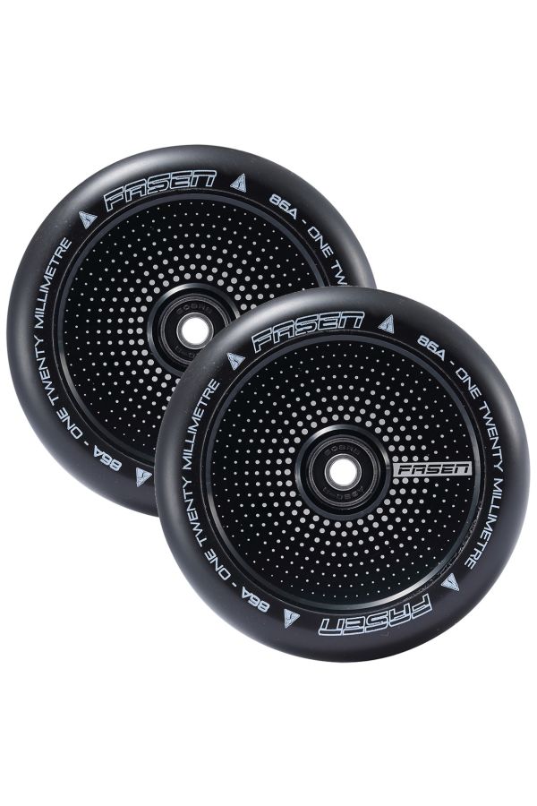 Fasen Scooters Hypno Hollowcore Wheel Pair - 120mm - Dot Black