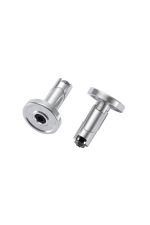 Envy Aluminum Bar Ends for Scooter - Silver/Chrome