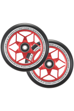 Blunt Envy Diamond Scooter Wheel Pair - 110mm x 24mm - Red