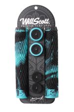 Will Scott Hand Grips - Black/Teal