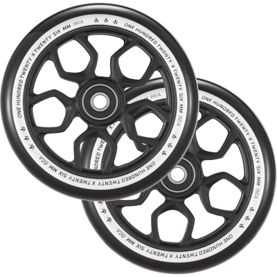 Blunt Envy Lambo Scooter Wheel Pair - 120mm x 26mm - Black