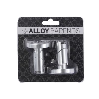 Envy Aluminum Bar Ends for Scooter - Silver/Chrome