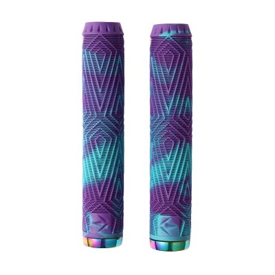 Will Scott Hand Grips - Purple/Teal