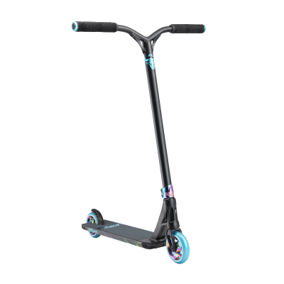 KOS S7 Charge Complete Pro Scooter - Black and Teal