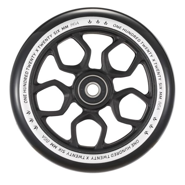 Blunt Envy Lambo Scooter Wheel Pair - 120mm x 26mm - Black