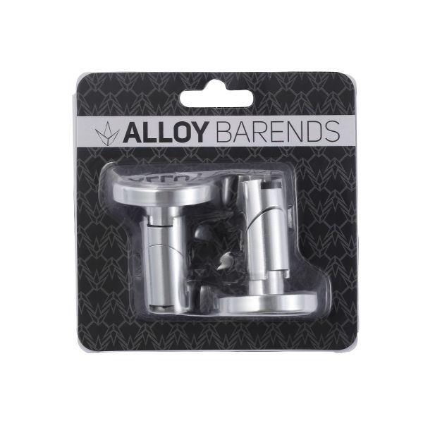 Envy Aluminum Bar Ends for Scooter - Silver/Chrome