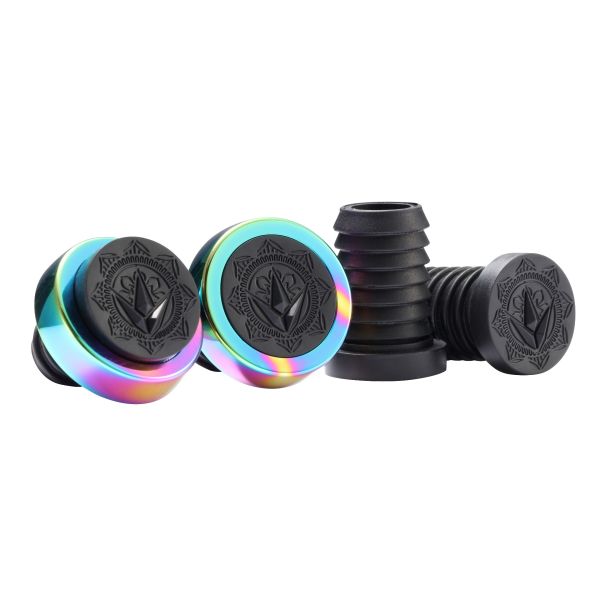 Will Scott Hand Grips - Purple/Teal