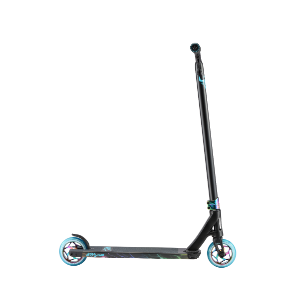 KOS S7 Charge Complete Pro Scooter - Black and Teal